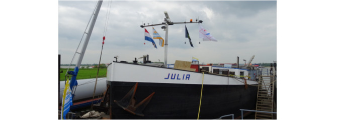 Groot onderhoud MS Julia